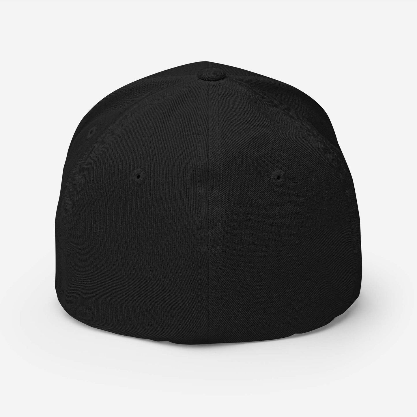 2nd Swing All American Flex Fit Hat White Text - PutterHead