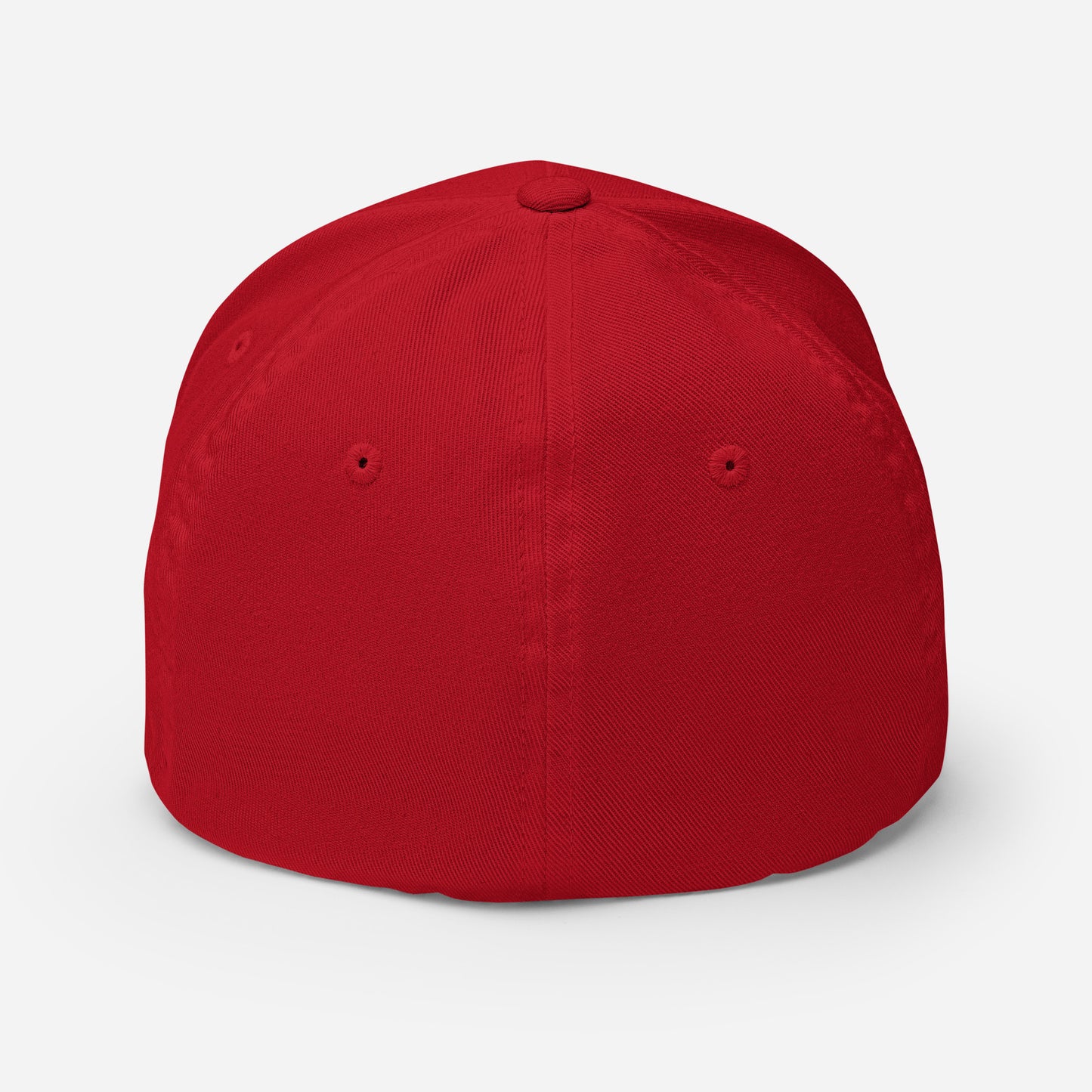 2nd Swing All American Flex Fit Hat White Text - PutterHead