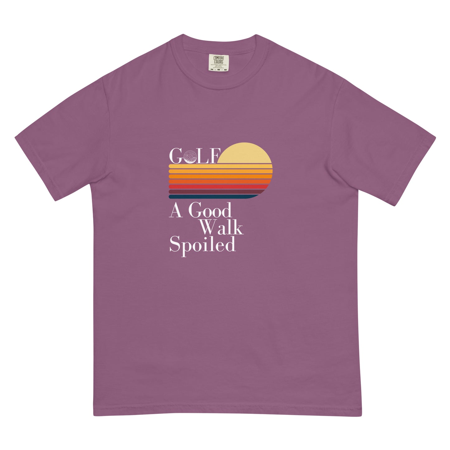PutterHead A good walk spoiled heavyweight t-shirt - PutterHead