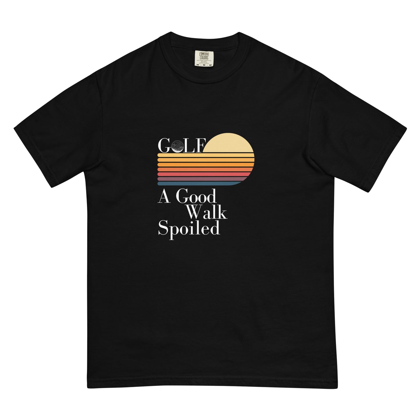 PutterHead A good walk spoiled heavyweight t-shirt - PutterHead