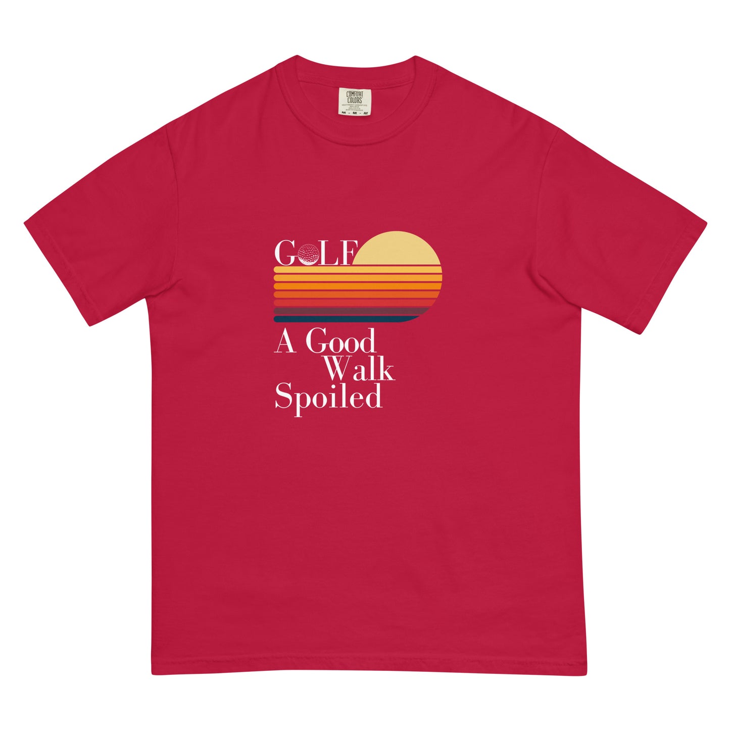 PutterHead A good walk spoiled heavyweight t-shirt - PutterHead