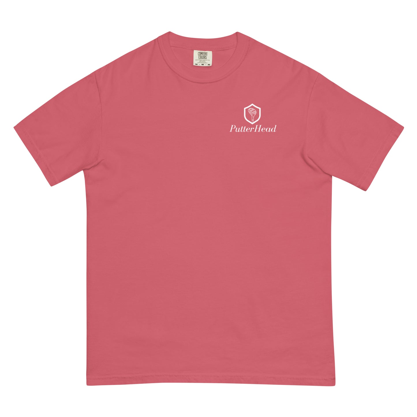 Men’s garment-dyed heavyweight t-shirt Left Chest Logo - PutterHead
