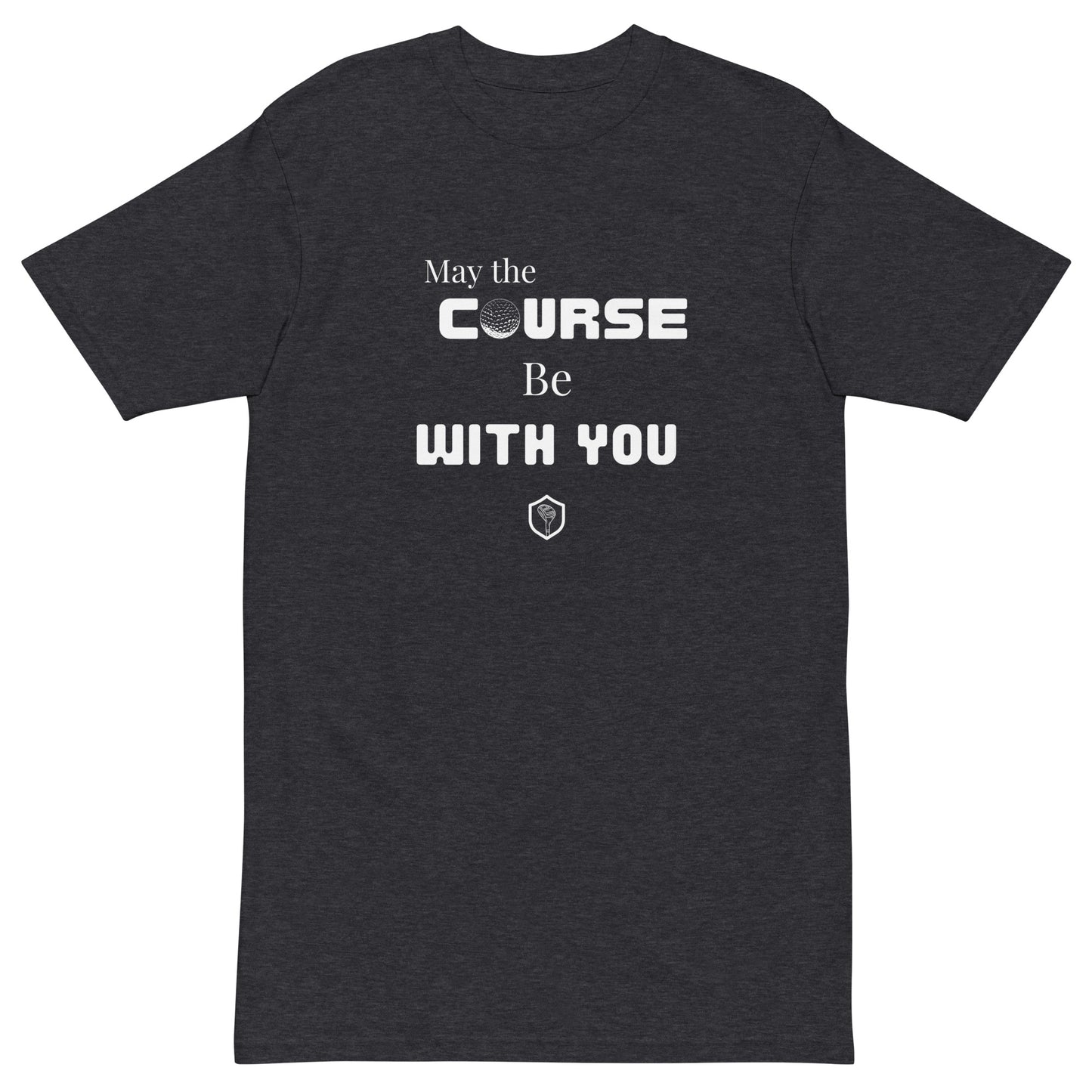 PutterHead May the Course Be With You Men’s premium heavyweight tee - PutterHead