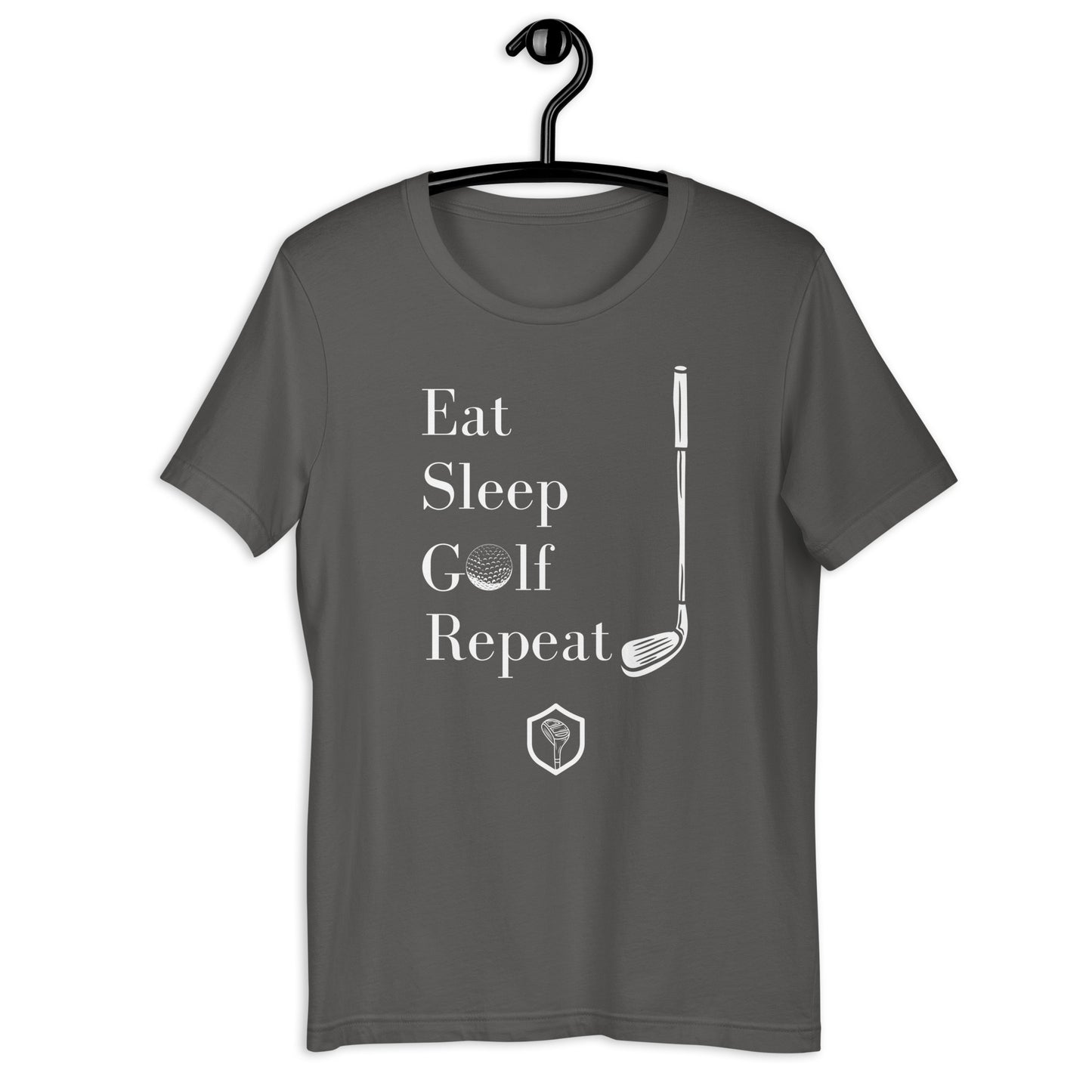PutterHead Eat Sleep Golf Repeat T-Shirt - PutterHead