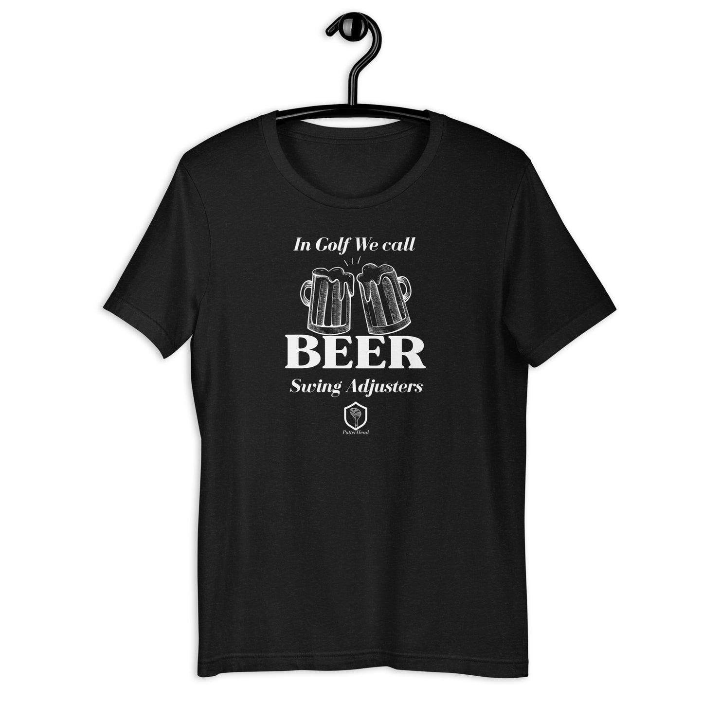 PutterHead We call Beer Swing Adjusters t-shirt - PutterHead