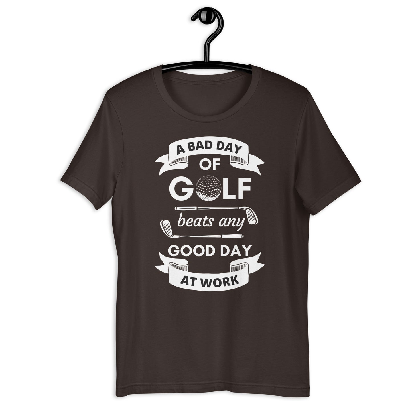 A Bad day at golf Unisex t-shirt - PutterHead