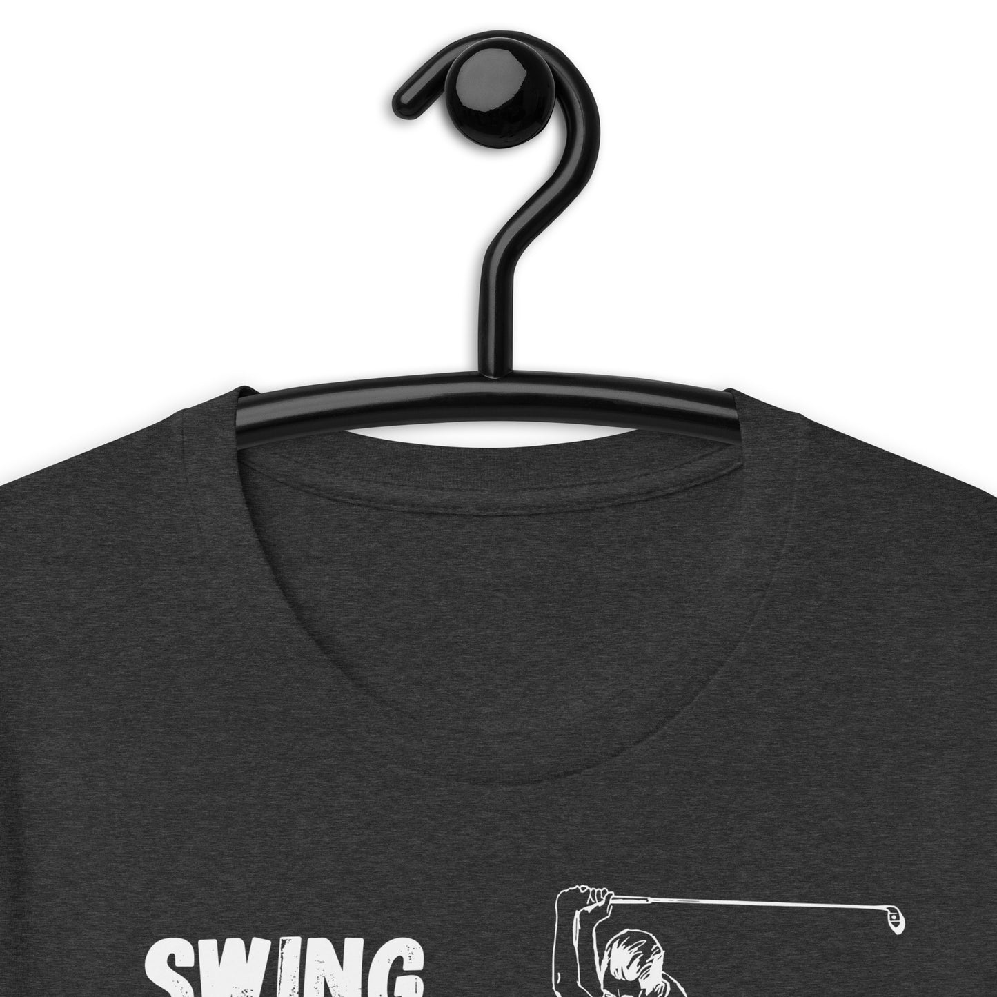 Swing. Swear. Look for ball. Repeat Unisex t-shirt - PutterHead