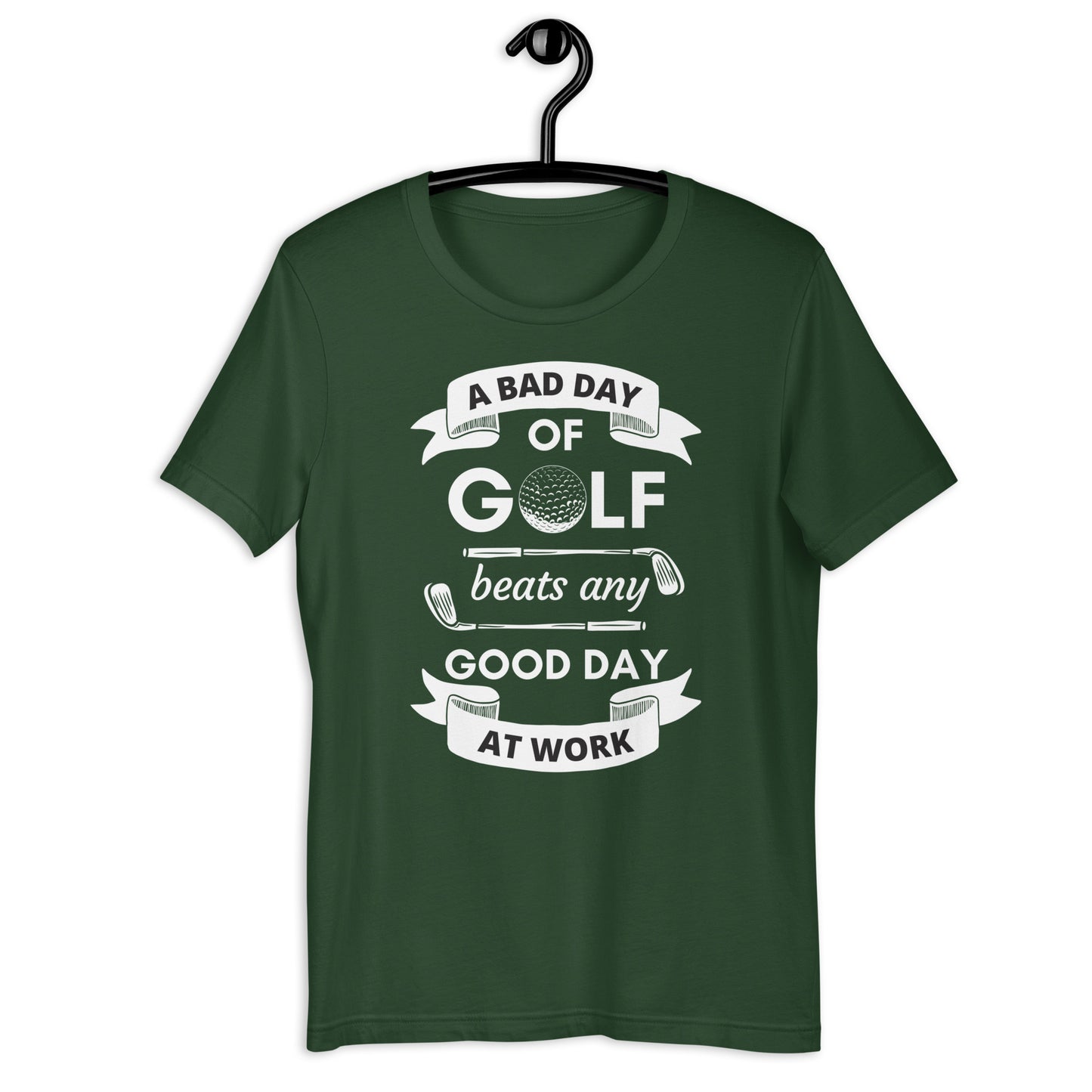 A Bad day at golf Unisex t-shirt - PutterHead