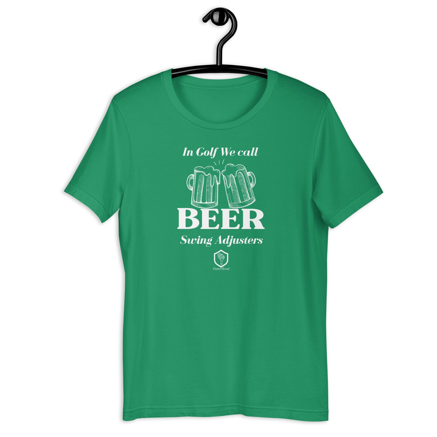 PutterHead We call Beer Swing Adjusters t-shirt - PutterHead
