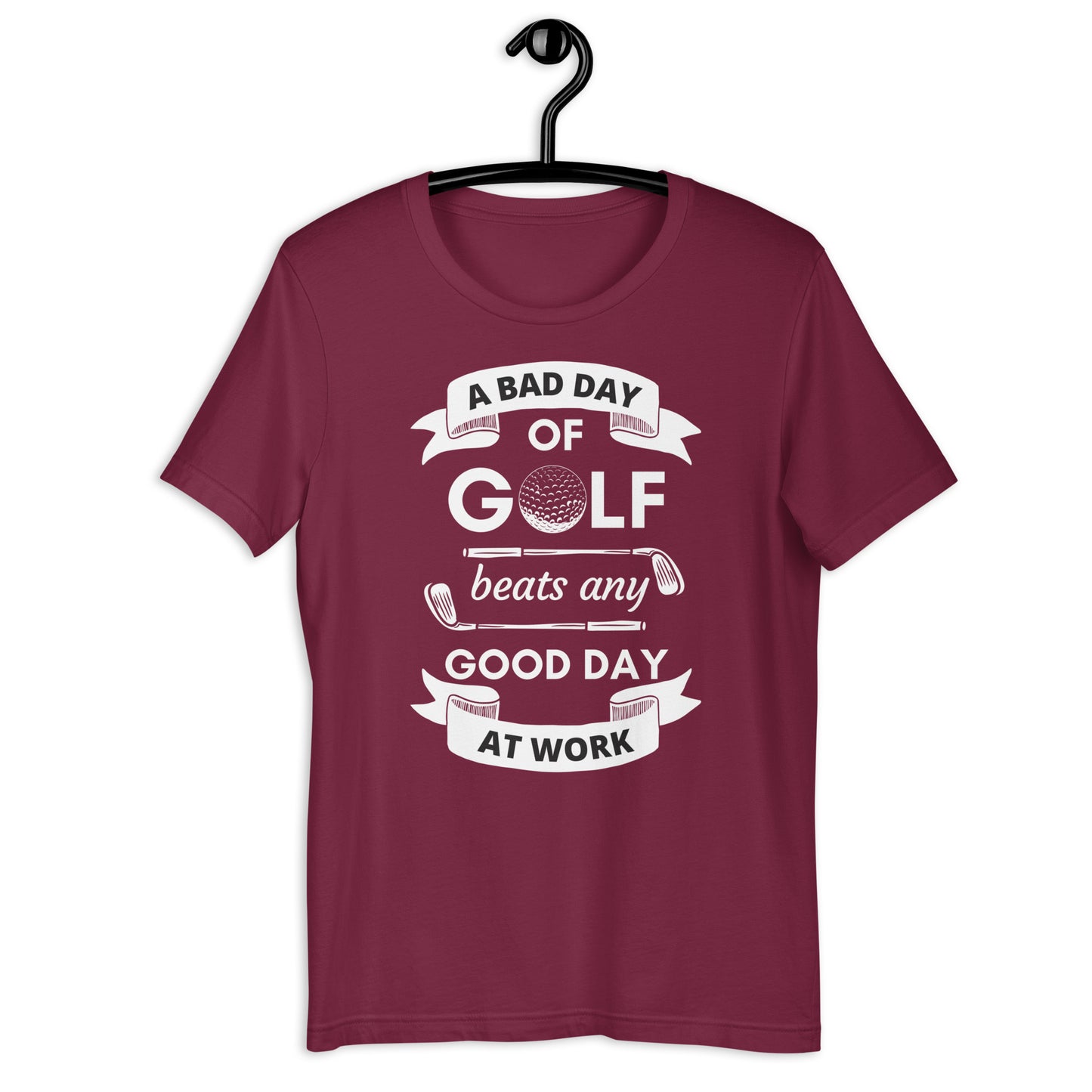 A Bad day at golf Unisex t-shirt - PutterHead