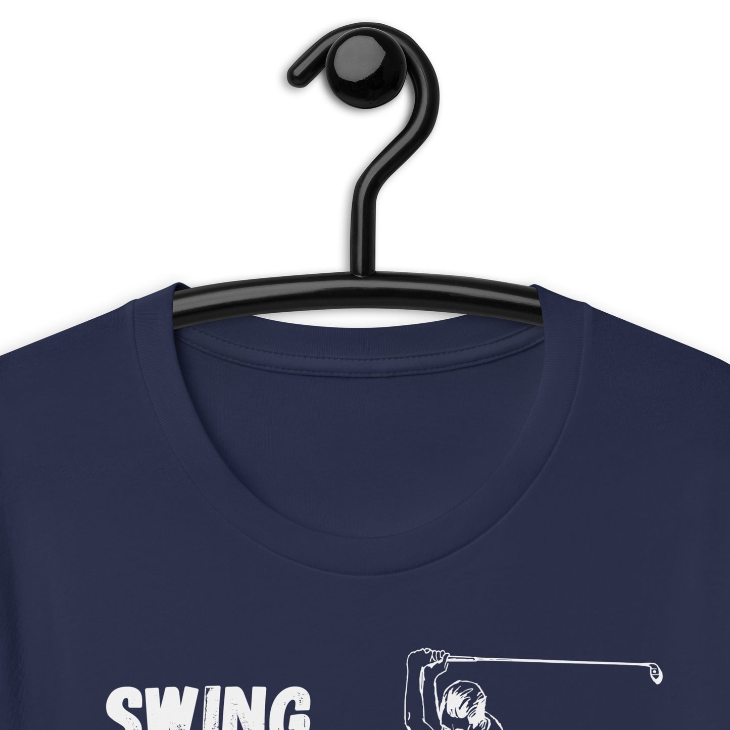 Swing. Swear. Look for ball. Repeat Unisex t-shirt - PutterHead