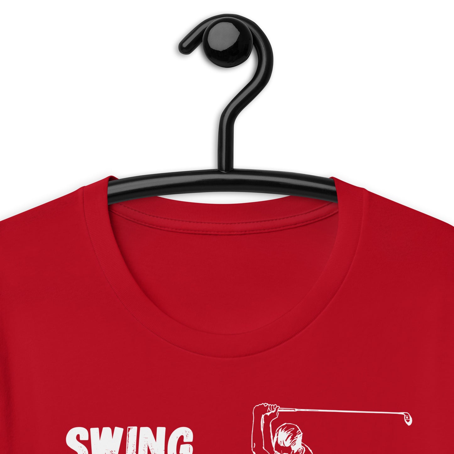 Swing. Swear. Look for ball. Repeat Unisex t-shirt - PutterHead