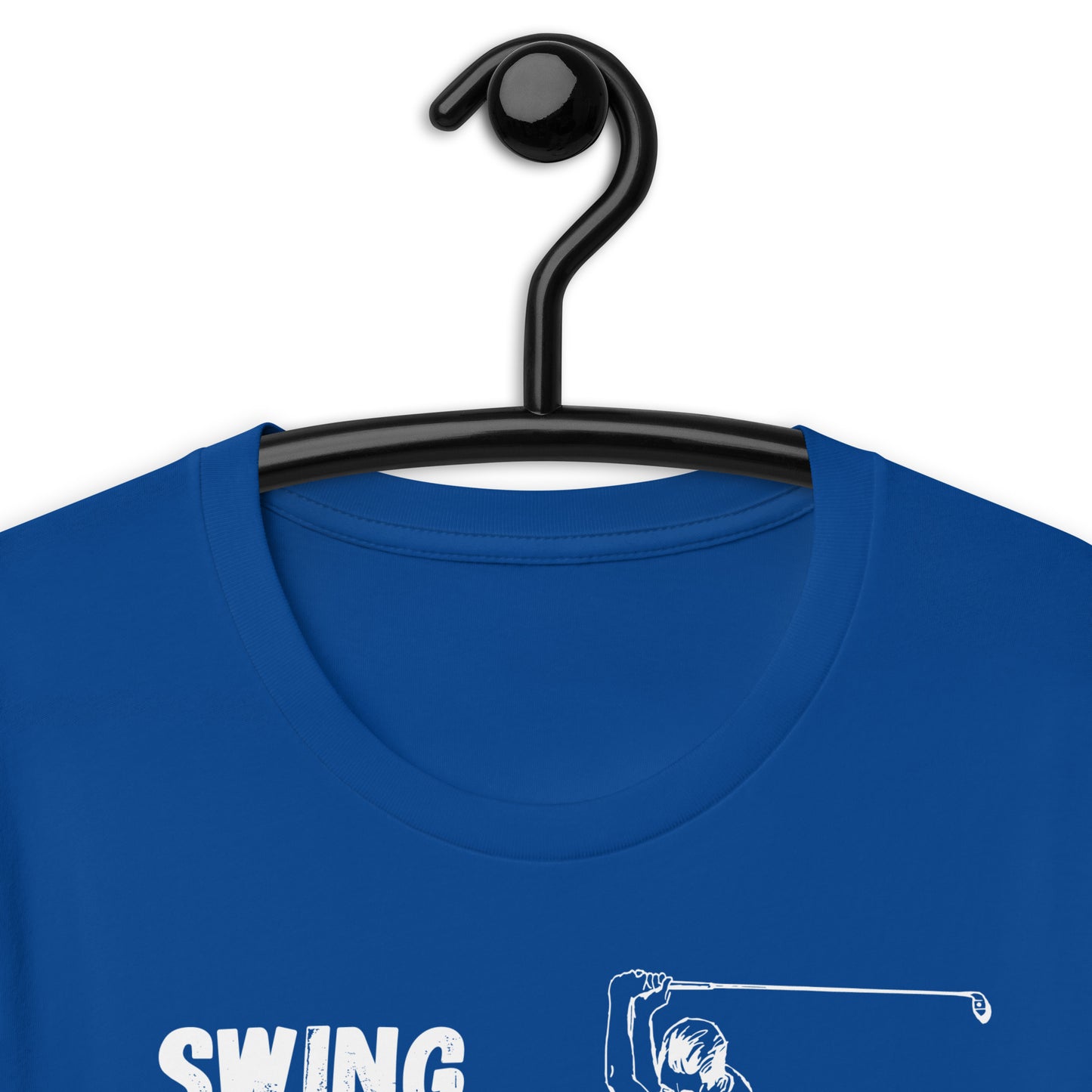 Swing. Swear. Look for ball. Repeat Unisex t-shirt - PutterHead