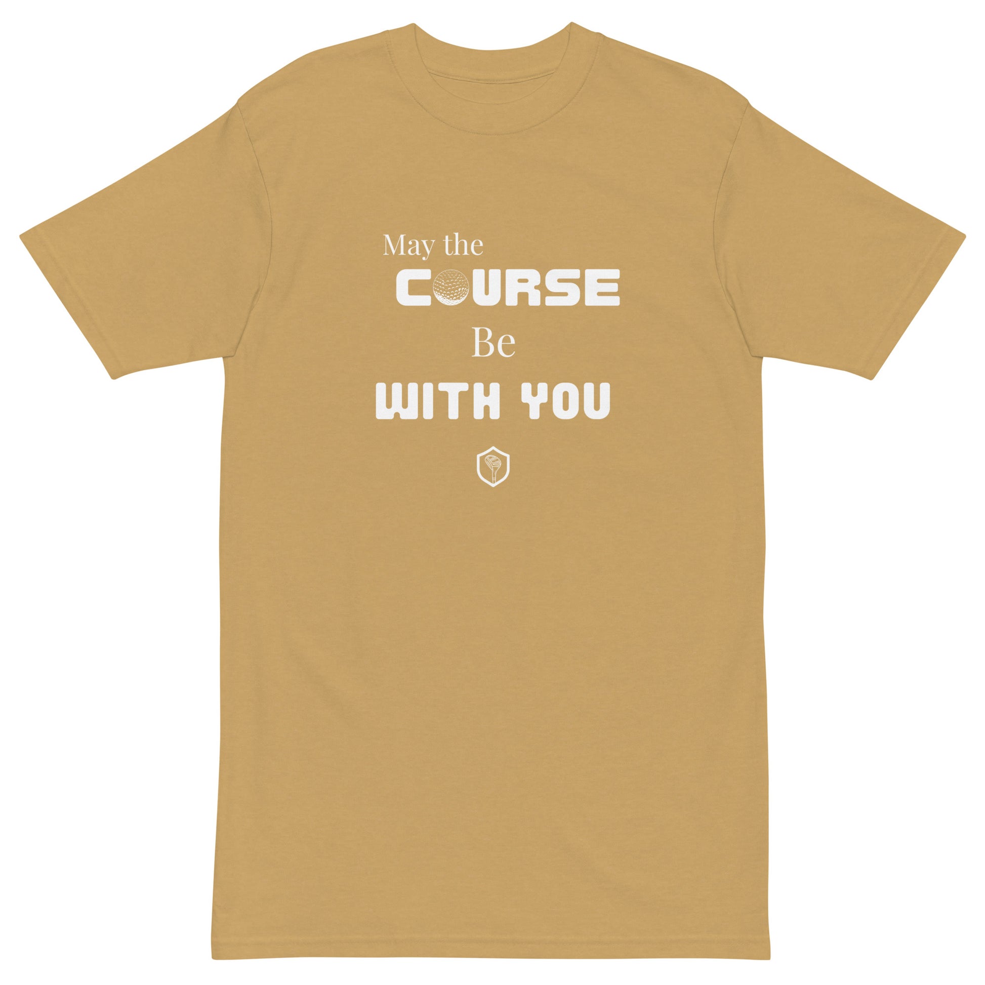 PutterHead May the Course Be With You Men’s premium heavyweight tee - PutterHead